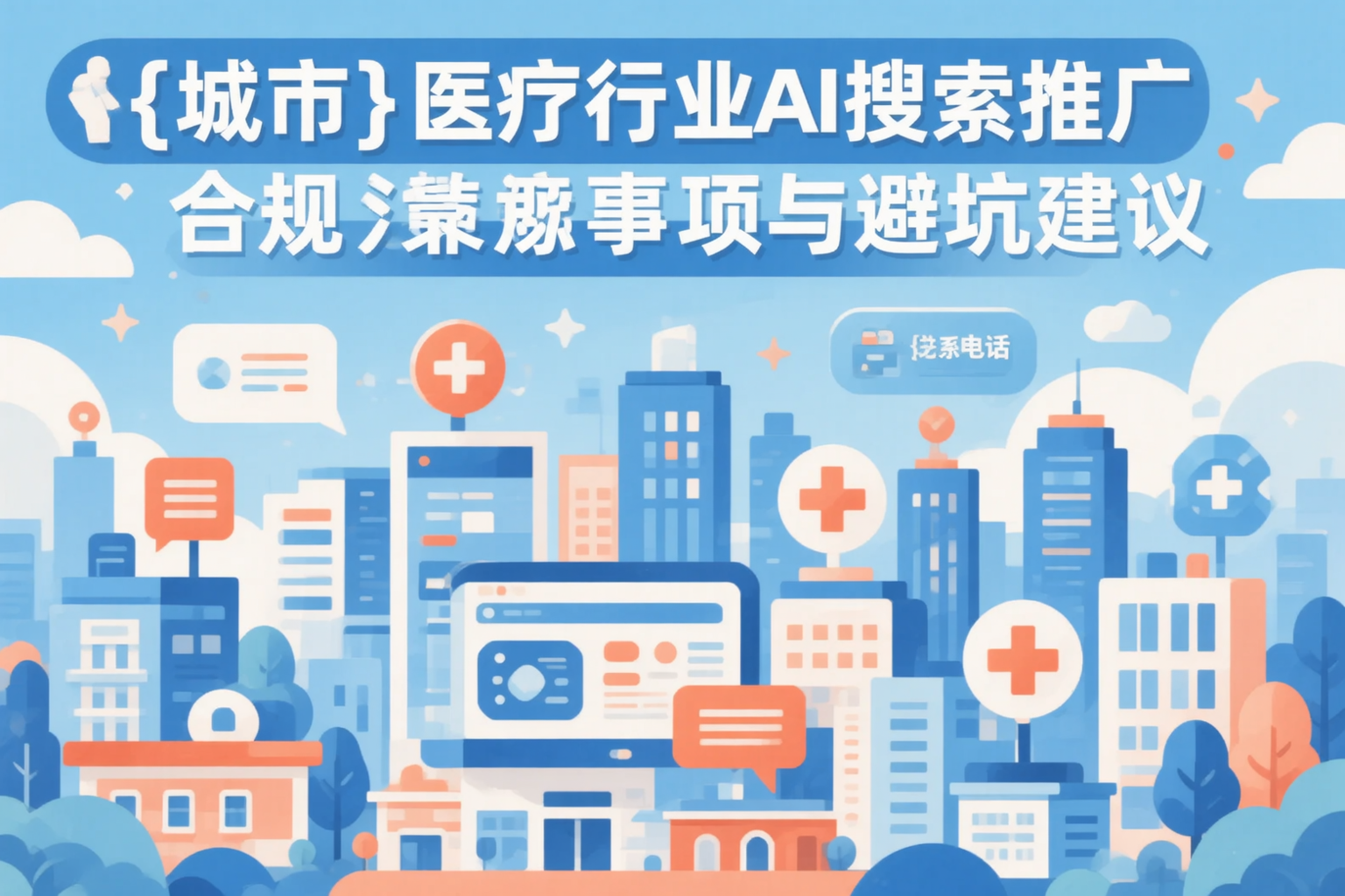 汕尾医疗行业AI搜索推广合规注意事项与避坑建议