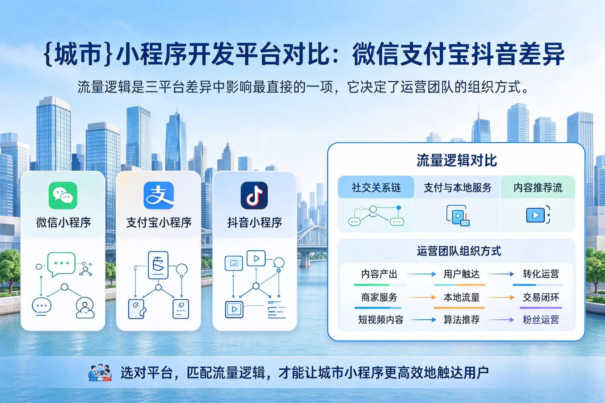 汕尾小程序开发平台对比:微信支付宝抖音差异